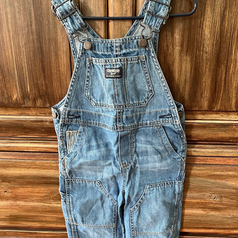 Toddler size 3 OshKosh overalls new
